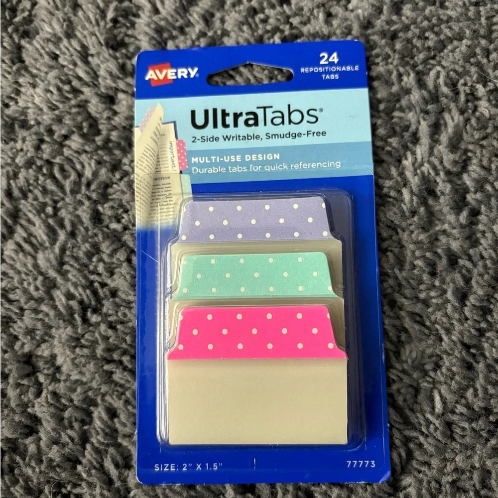NWT 3 various colored polka dotted ultratabs